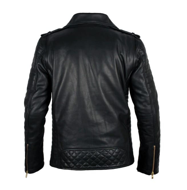 Black Biker Leather Jacket For Mens, Mens Fashion Leather Jacket - Image 2