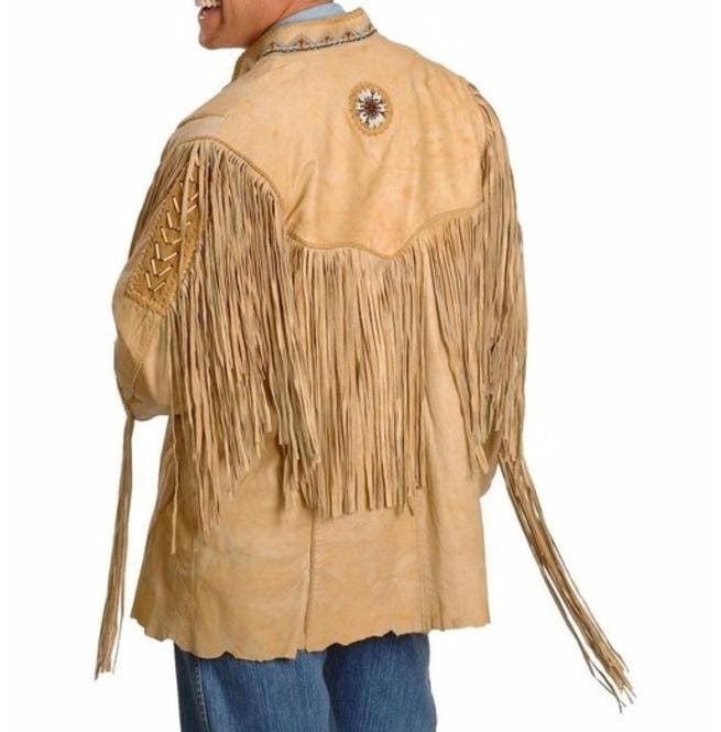 Cowboy Suede Leather Jacket Western Coat, Suede Leather, Cowboy Jacket - Image 2