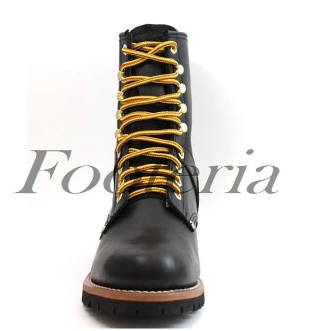 Handmade Black Leather Boots, Men High Leather Boots, Leather Boots - Image 5