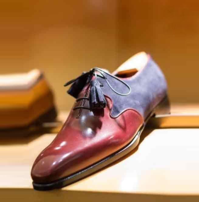 Handmade Formal Shoes Two Tone Shoes