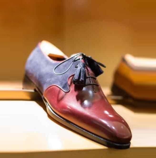 Handmade Formal Shoes Two Tone Shoes, Men Dress Shoes, Dress Shoes - Image 2