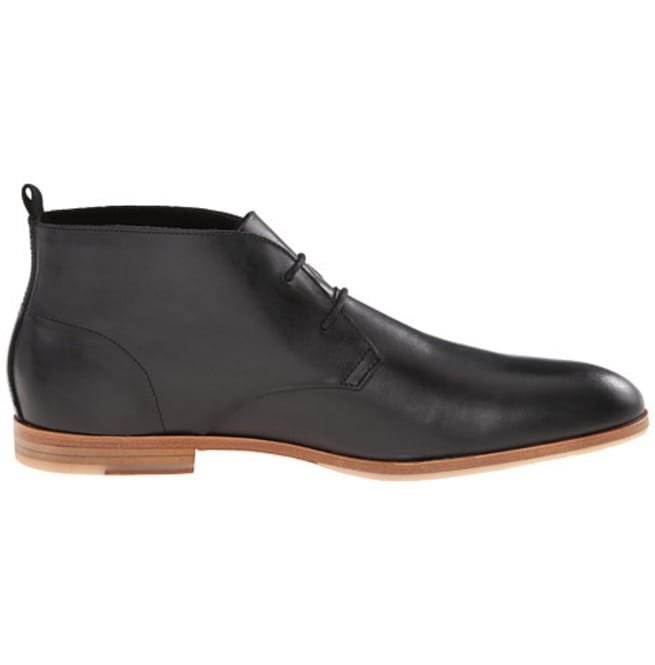 Handmade Men Black Boots, Chukka Boots For , Leather Boot, Fashion - Image 4