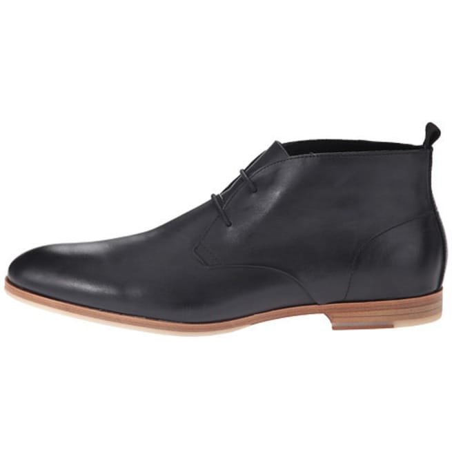 Handmade Men Black Boots, Chukka Boots For , Leather Boot, Fashion - Image 5