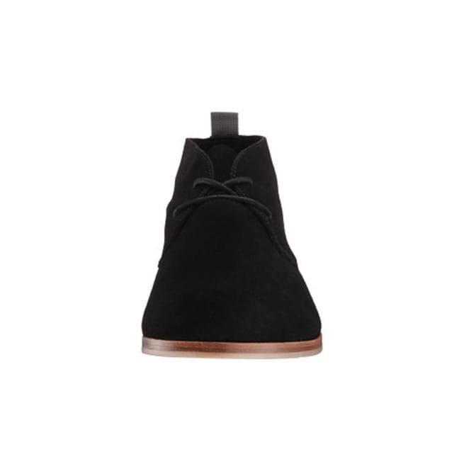 Handmade Men Black Boots, Chukka Boots For , Suede Leather Boot - Image 2