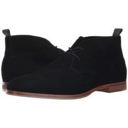 Handmade Men Black Boots, Chukka Boots For , Suede Leather Boot