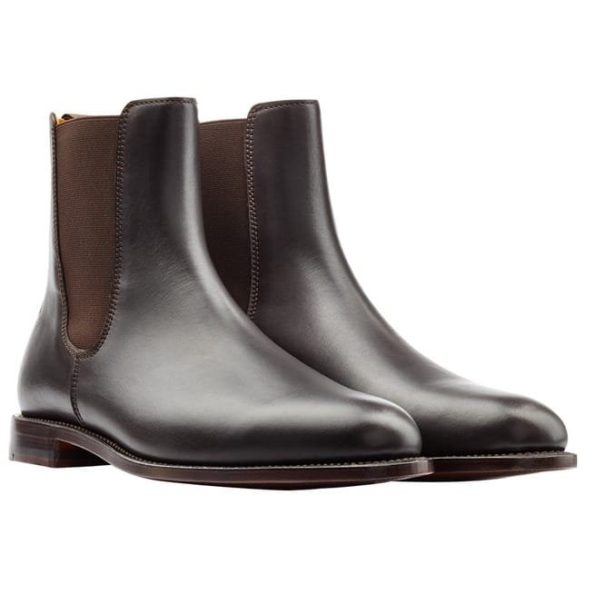 Handmade Men Black Leather Boot, Leather Boots For , Chelsea Boots