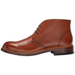 Handmade Men Brown Boots, Chukka Boots For , Leather Boot, Fashion - Image 5