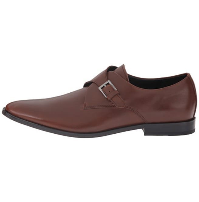 Handmade Monk Strap Shoes For Men, Brown Dress Shoes For , Shoes - Image 4