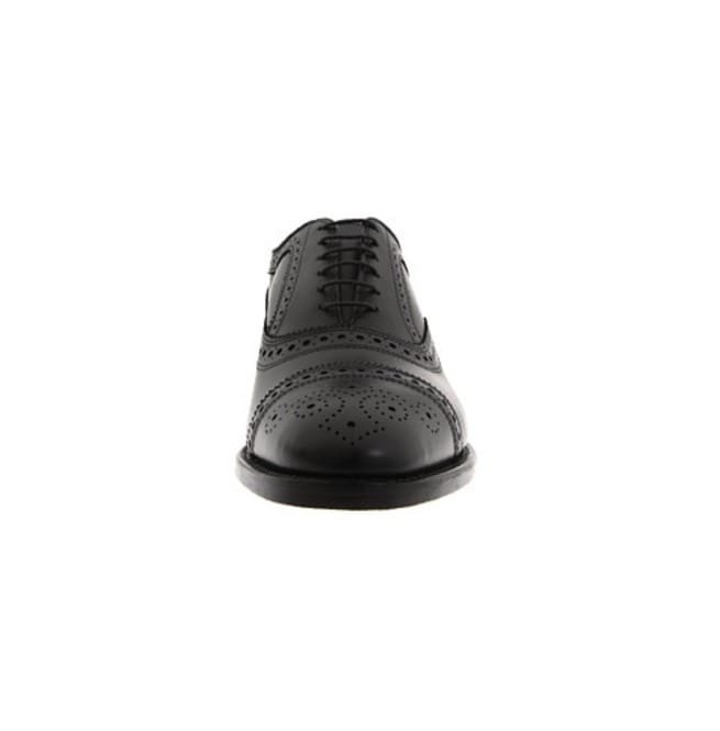 Handmade Oxford Brogue Style Shoes, Men Leather Shoes, Black Leather Shoe - Image 2