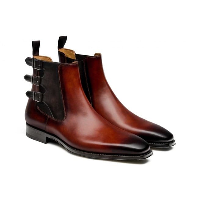 Handmade Two Tone Boot