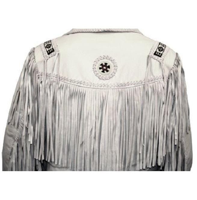 Suede Leather Jacket Western, Fringes Jacket For Men, Suede Cowboy Jacket - Image 2